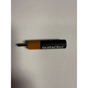 Duracell Mini Phillips Head Screwdriver Copper Top Battery Novelty Pocket Tool